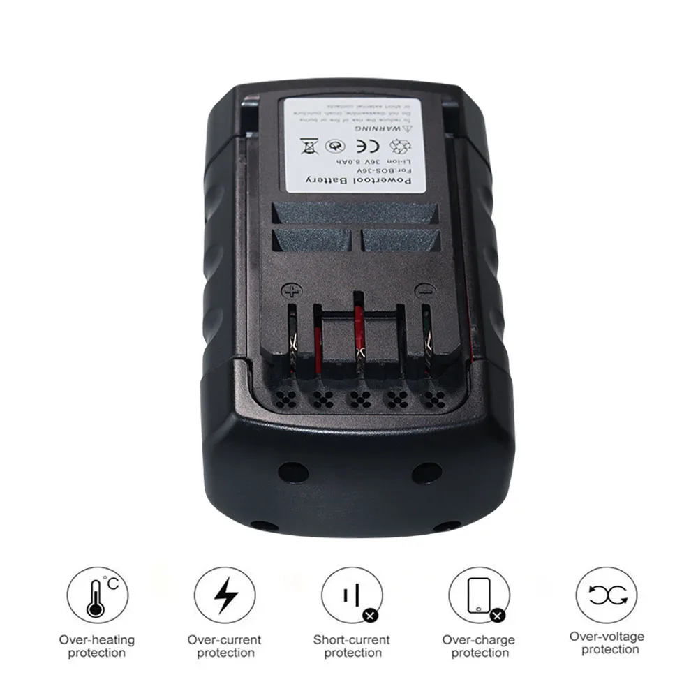 Для Bosch 36 В 8000 мАч сменный литий-ионный аккумулятор D-70771 2607336003 2607336108 BAT836 BAT840 BAT810