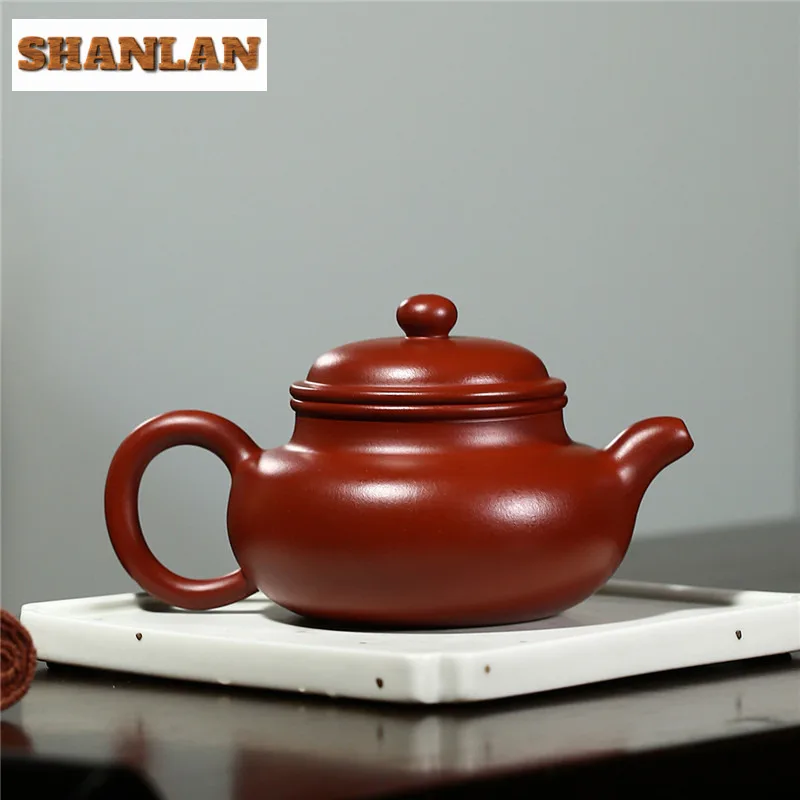 260 мл Традиционные чайники из фиолетовой глины Исин антикварный горшок ручной
