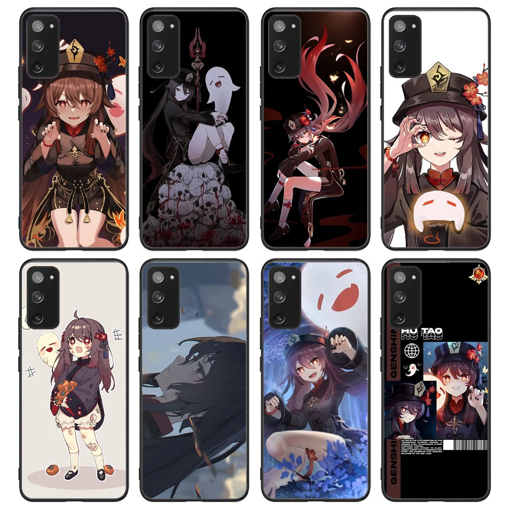 

Hu Tao Genshin Phone Case For Samsung Galaxy S8 S9 S9Plus S10e S10 S10 5G S20 S20Plus S21 S21Ultra S21Plus Note10