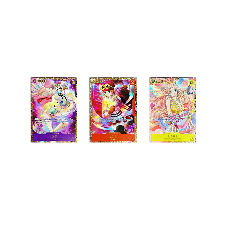 Аниме One Piece Nami hanboa Cock Uta Perona Shirahoshi Diy Flash Cards Коллекционная открытка рождественские