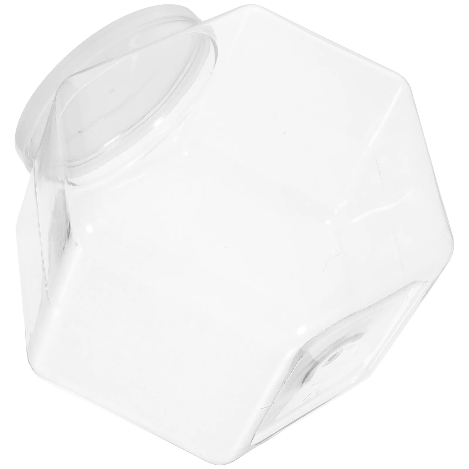

Jars Tea Small Candy Stand Plastic Sweet Lids The Pet Storage Holder Snack Clear