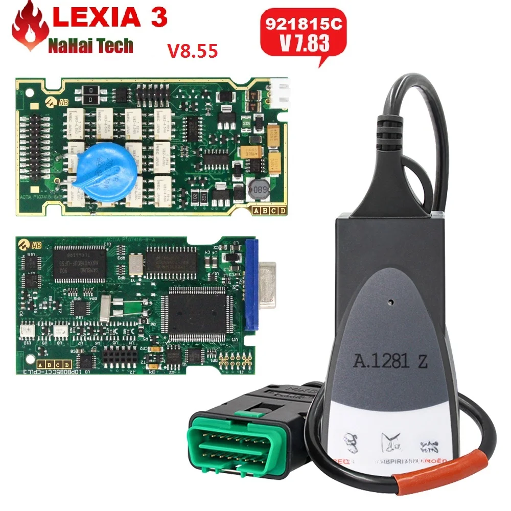 

Автомобильный диагностический сканер Lexia3 PP2000 V48 V9.91 921815C