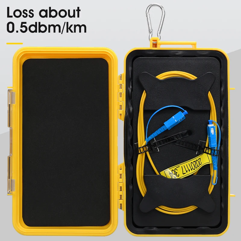 OTDR Fiber Tester SC/UPC-SC/UPC Test Extension Cable Fiber Jumper Box 500M 1Km 2Km
