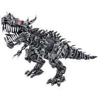 tyrannosaurus rex mechine model sets building bricks kits toys gifrs for kids children boys transform high tech movie blocks toy