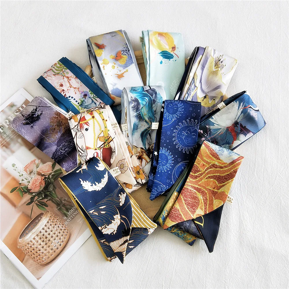 

Повязка на голову женская с принтом, 6,5*125 см