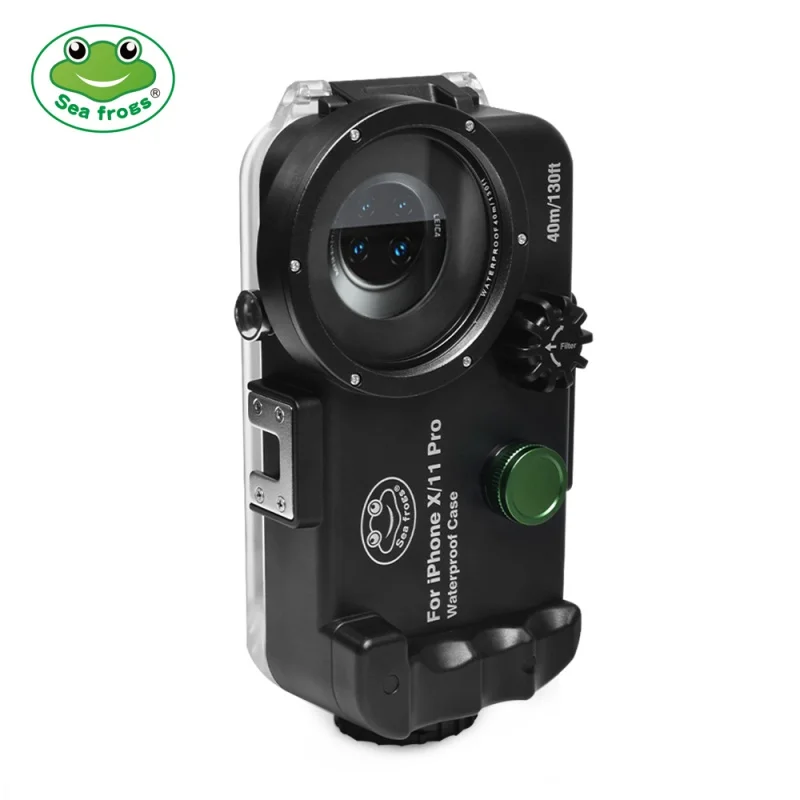 

Водонепроницаемый чехол с кнопками для Iphone 11pro/X, 40 метров