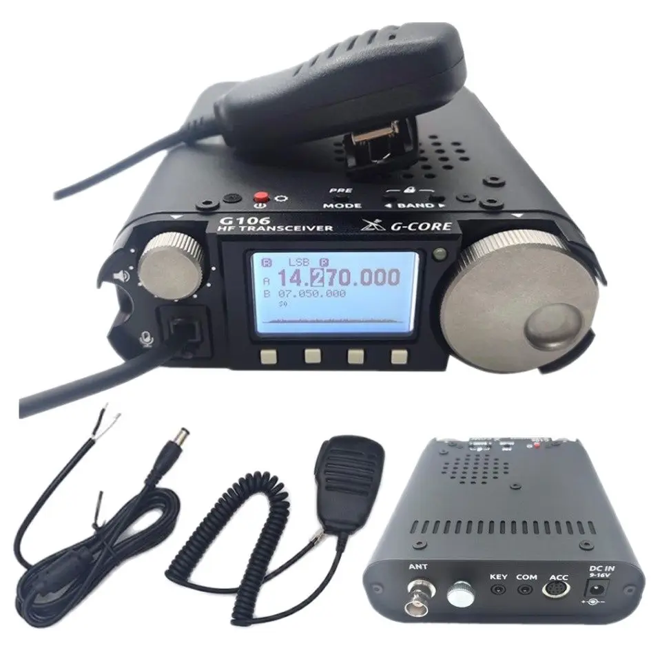 

XIEGU G106C 5 Вт ВЧ трансивер QRP SDR SSB/CW/AM режимы WFM прием вещания