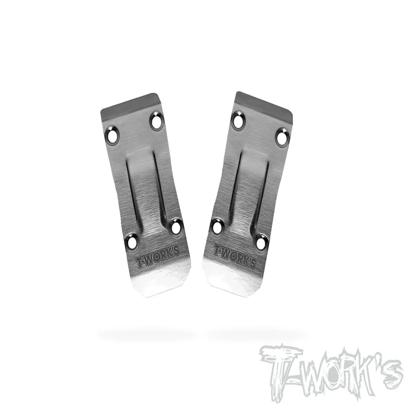 

Original T works TO-235-SRX4-G3 Stainless Steel Front Chassis Skid Protector ( Serpent SRX4 GEN3 ) 2pcs. sssional Rc part