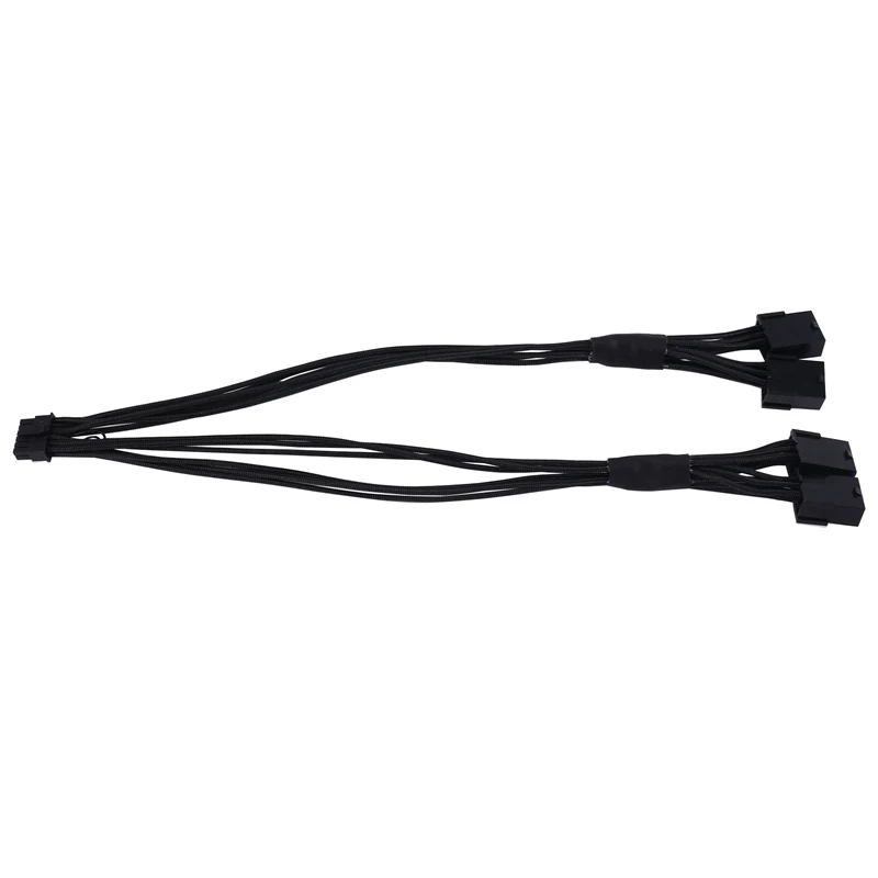 

_ 5,0 удлинитель кабеля, 4090 4080 16Pin(12 + 4) штекер на 4X8pin женский 12vhpwr кабель PCIE GPU удлинитель шнура питания