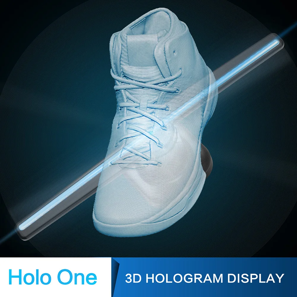 

3D Holographic Projector Display Fan Hologram Player 4GB for Micro SD Card-197775