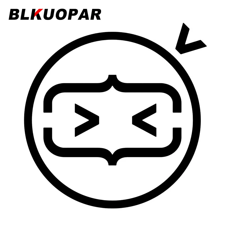 

Виниловая наклейка BLKUOPAR в виде ниндзя на холодильник