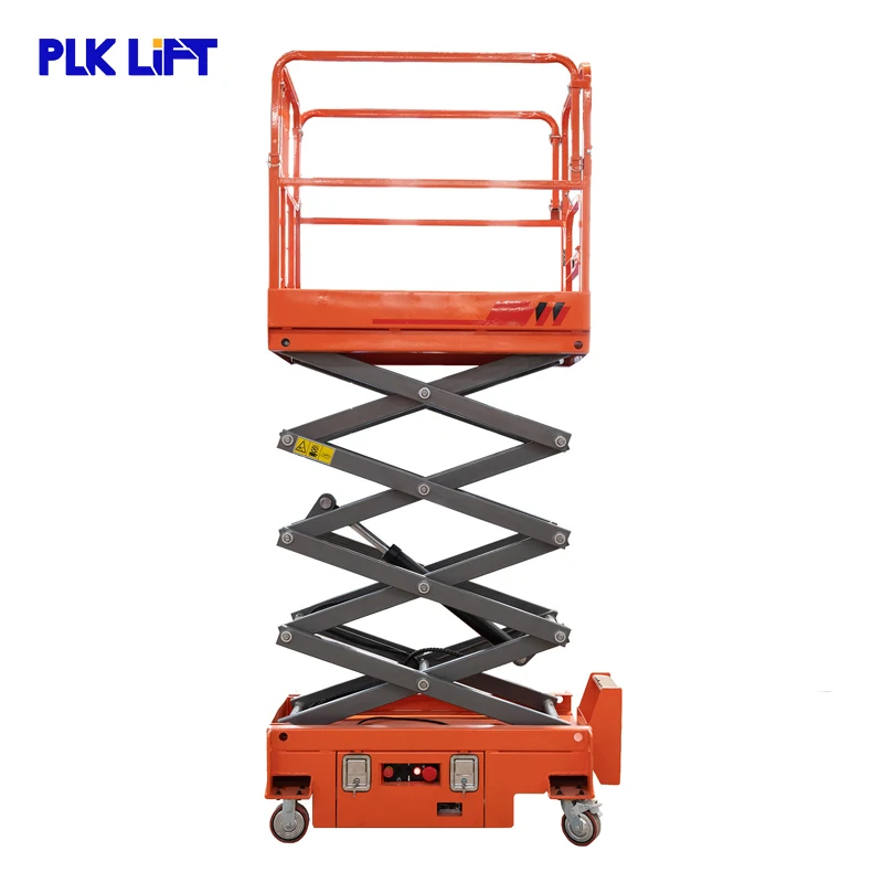 Простой и дешевый ручной электрический ножничный подъемник для мужчин |