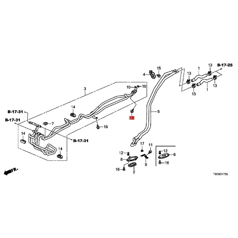 

ho nd a acc ord cp1 cii moc 14c ity gm3 civ icf a3 Flange bolt Bolt