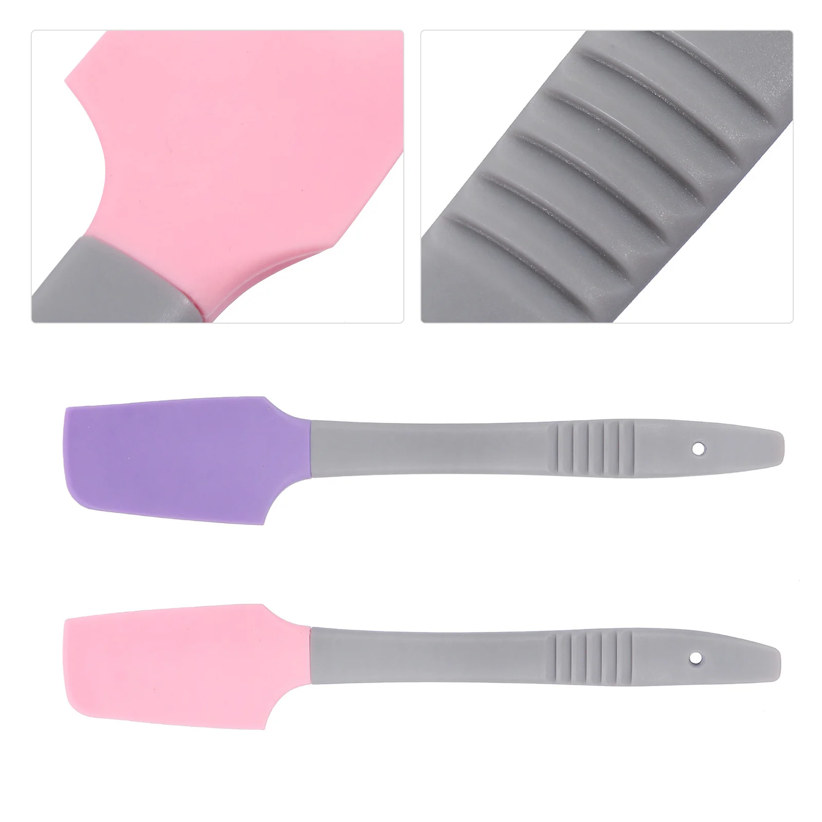 

2 Pcs Silicone Wax Spatula Silicon Spatulas Hair Removal Wax Spatula Reusable Wax Sticks Silica Gel Body Cream Spatulas