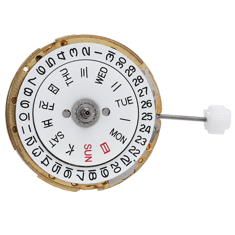 

Металлический механический механизм с двойным календарем для часов Miyota 8205, запчасти для ремонта, аксессуары для часов