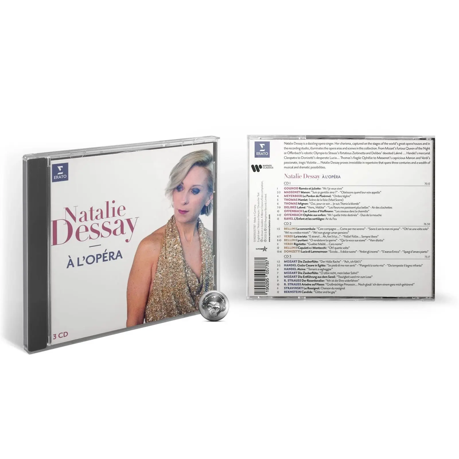 Natalie Dessay - A L'Opera (3CD) 2021 Музыкальный диск