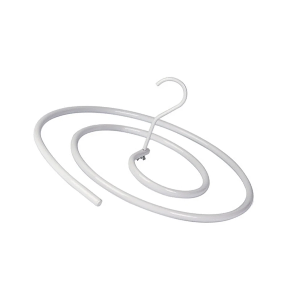 

Clothes Hanger Quilt Bed Sheet Spiral Drying Rack Round Space-Saving Organizer for Indoor Balcony