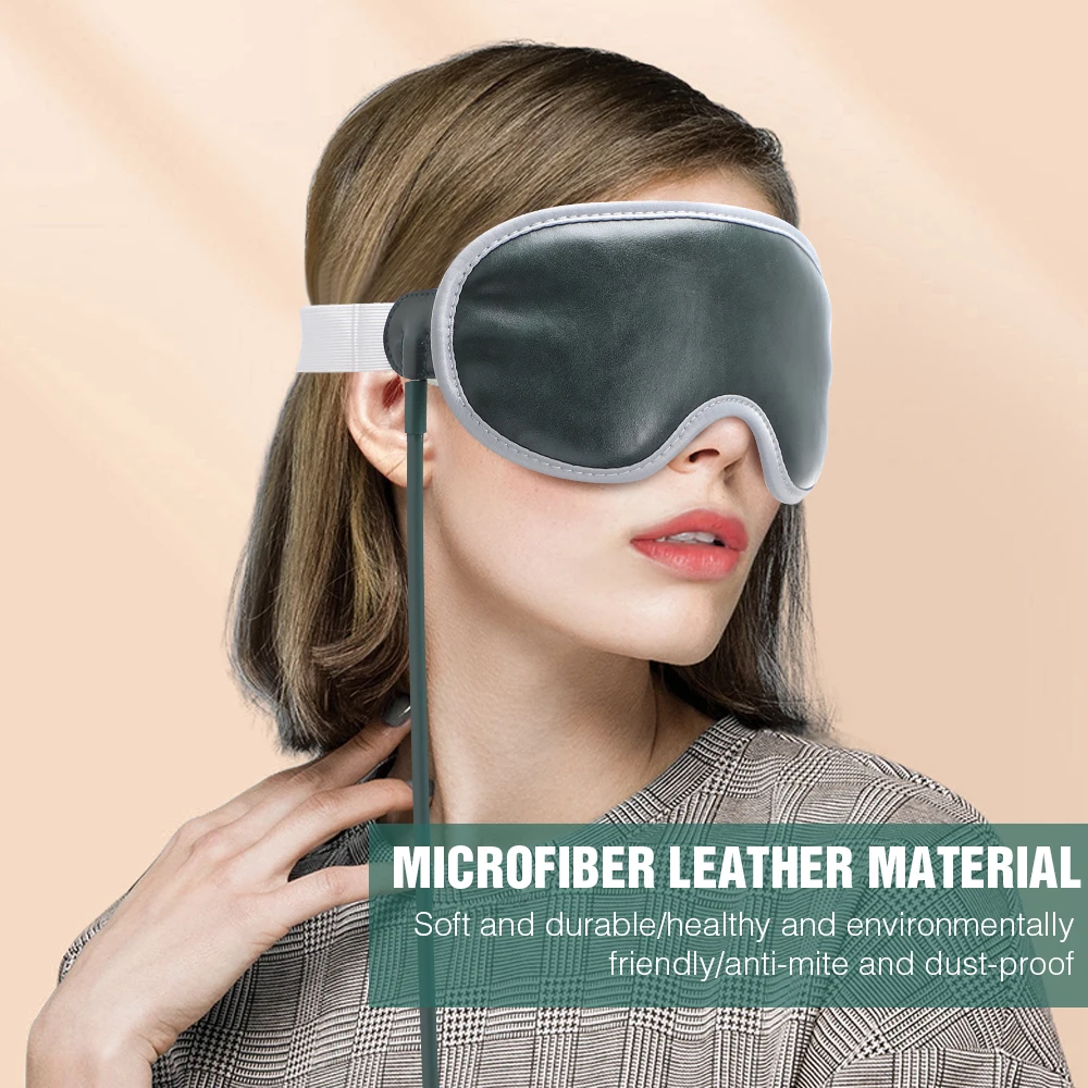 

Smart Vibration Eye Massager Heating Eye Mask Relieve Fatigue Dark Circle Dry Eye Therapy Warm Compress Eye Care Sleeping Mask