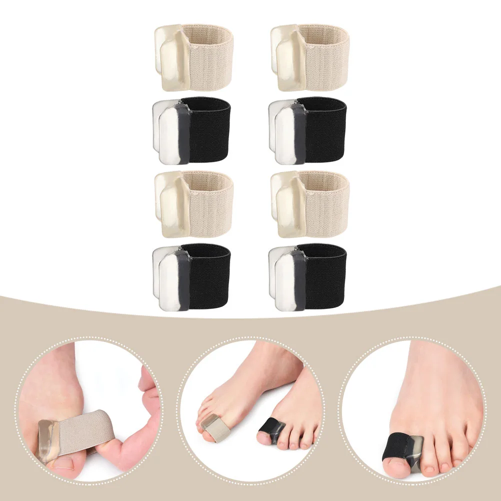 4 пары гибкий ортопедический корректор большого пальца ноги