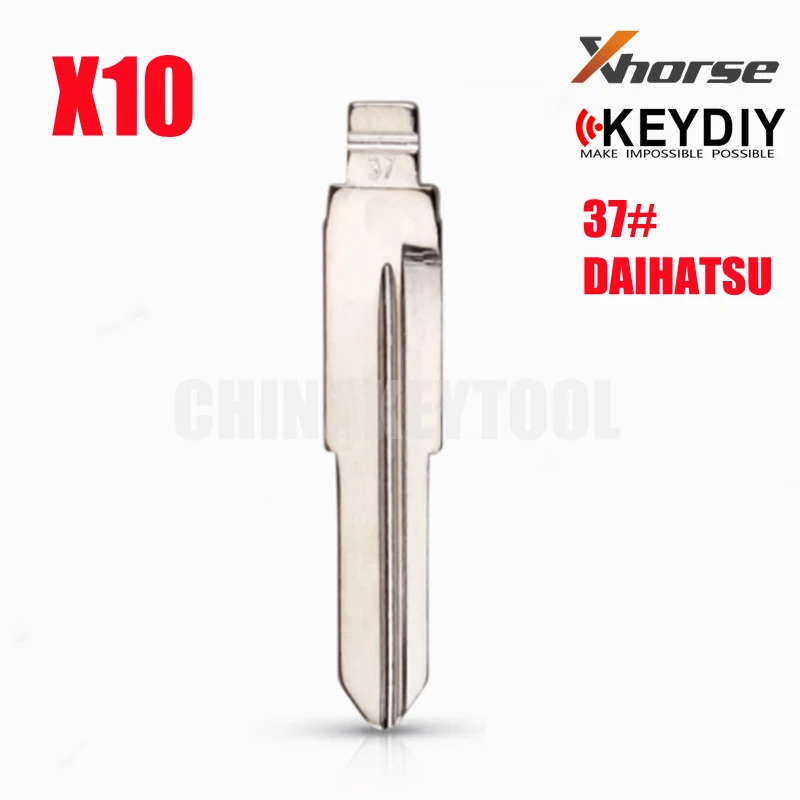 

37#Metal Blank Uncut Flip KD Remote Key Blades for Daihatsu for FAW for KEYDIY/KD/VVDI Xhorse Remotes/JMD Handy baby