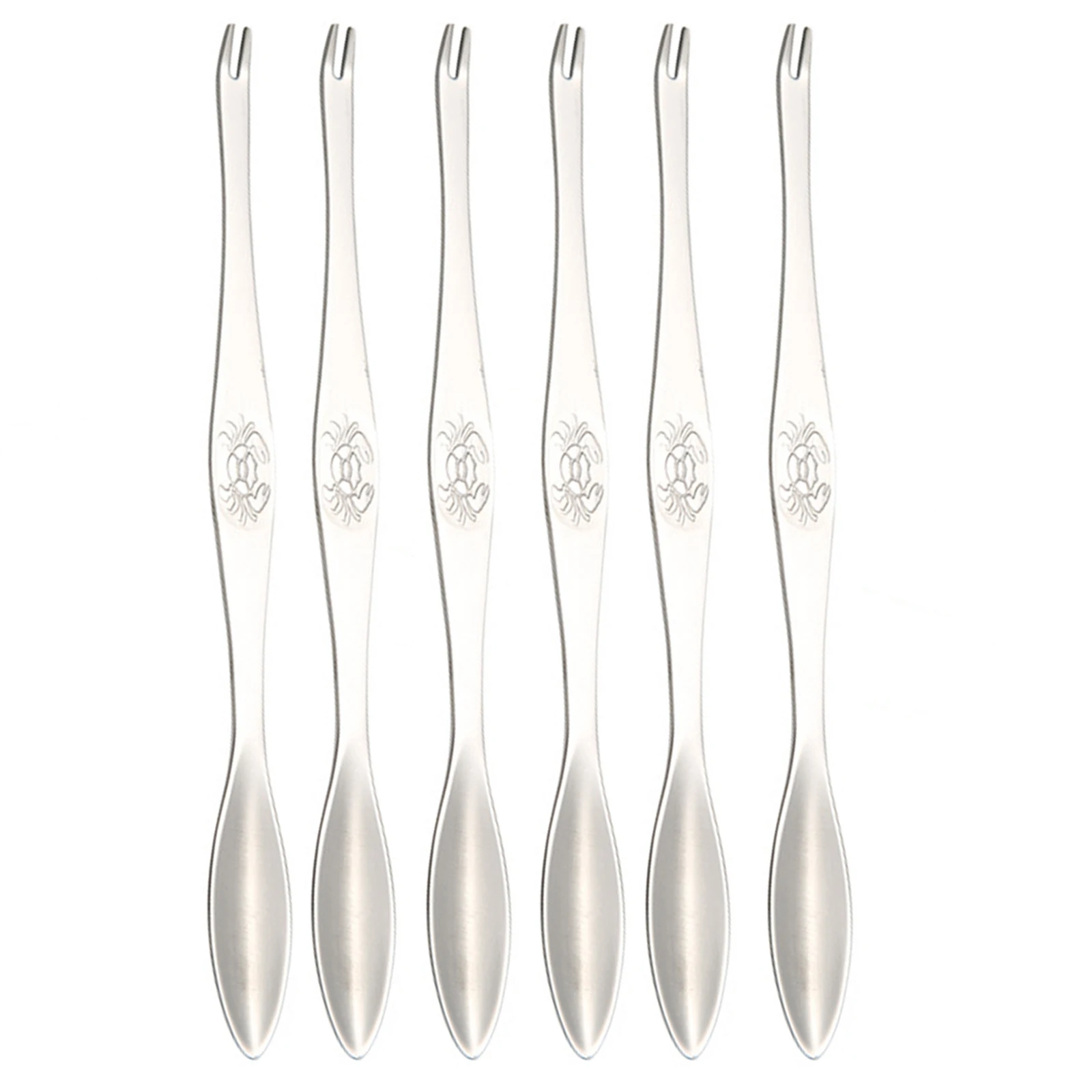 

6pcs Seafood Lobster Picker Fork Stainless Steel Crabs Fork for Home Restaurant lobster lobster lobster lobster lobster lobster