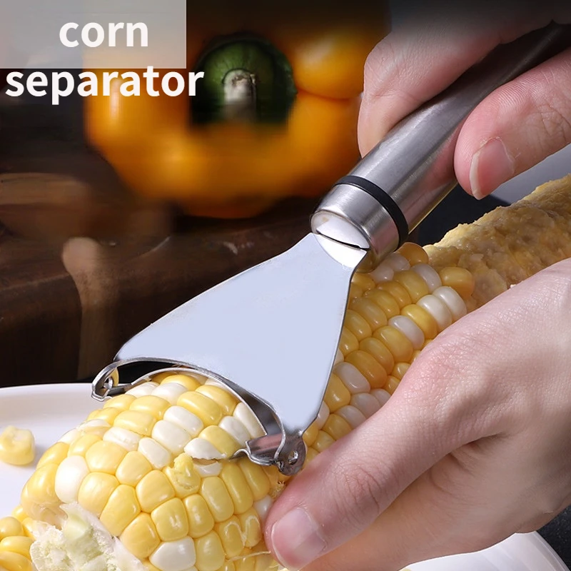 

Stainless Steel Corn Stripper Corns Threshing Device Easy Peeling Corn Kerneler Peeler Fruit & Vegetable Tools/Corns Strippe