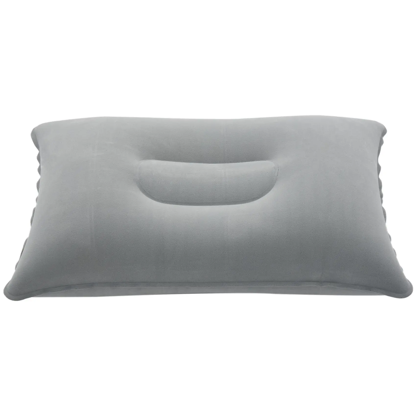 

Уличная портативная складная надувная подушка, двусторонняя флокирующая подушка для телефона, отелей, популярная в мире Строительная Подушка серого цвета