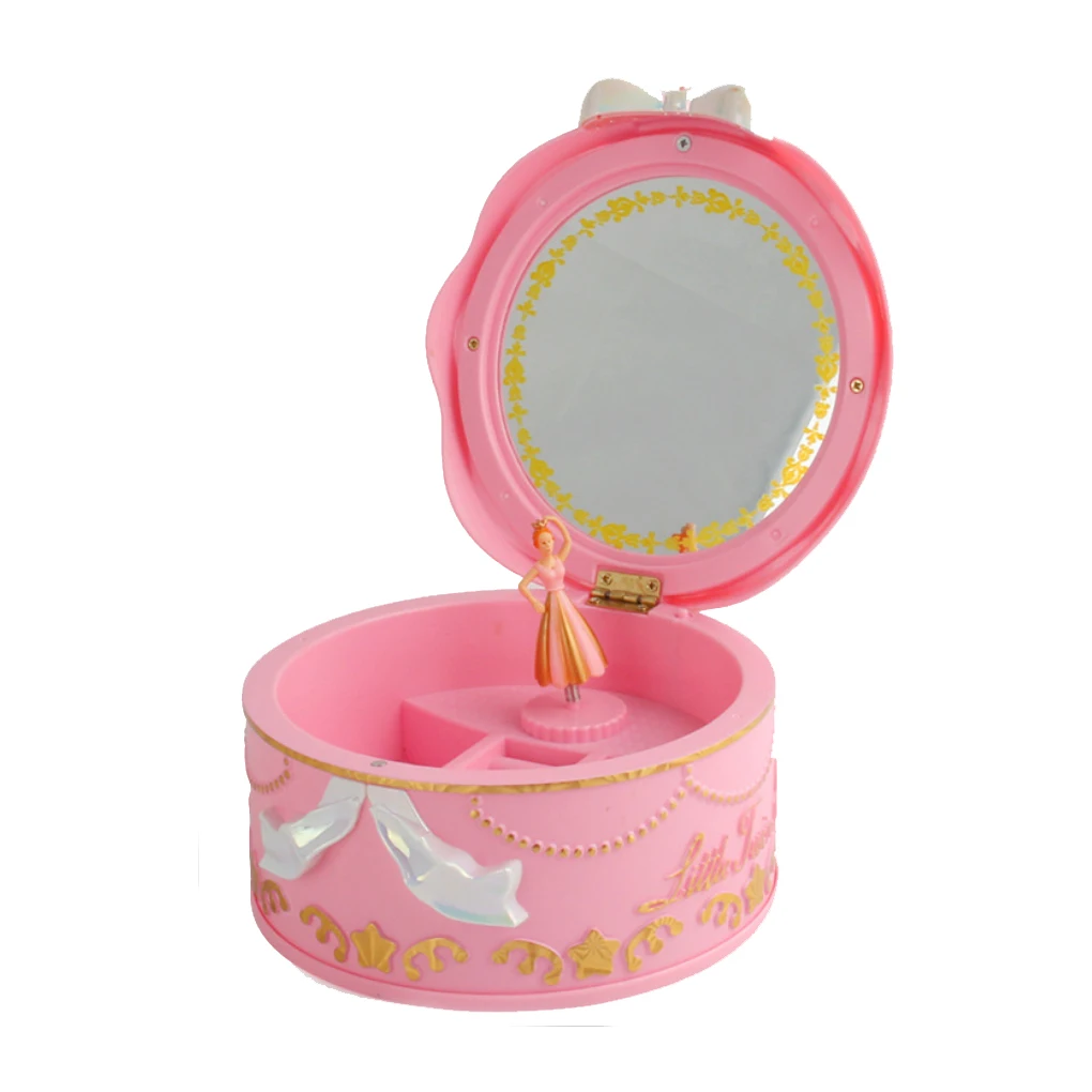 

Детская музыкальная шкатулка для танцующей девочки, игрушка, вращающаяся кукла, подарок на день рождения, украшение для свадьбы, звуковая игрушка