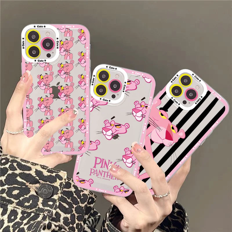 Мультяшная Розовая пантера для Redmi 7 8 9 A для Redmi Note 5 7 8 9 10 11 Pro Max 4G