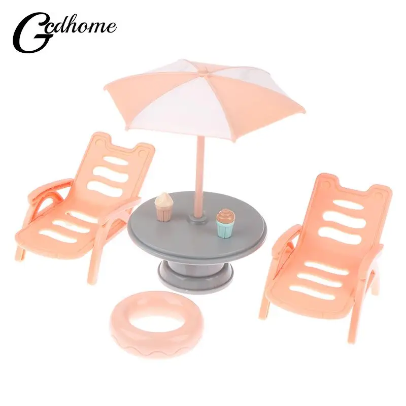 Swimming Ring Dollhouse Home Decor Figures Kids Toys