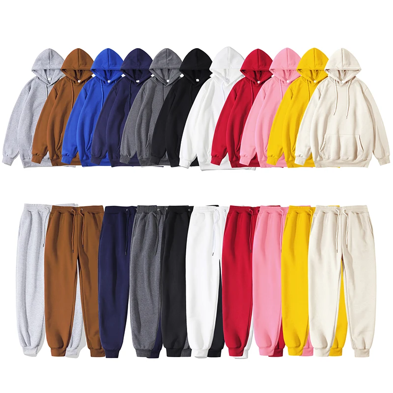 

UYUK Trend Men&Women Hoodies pullover Spring Autumn Female Casual Hoodies Sweatshirts Men's Solid Color Hoodies Sweatshirt Tops