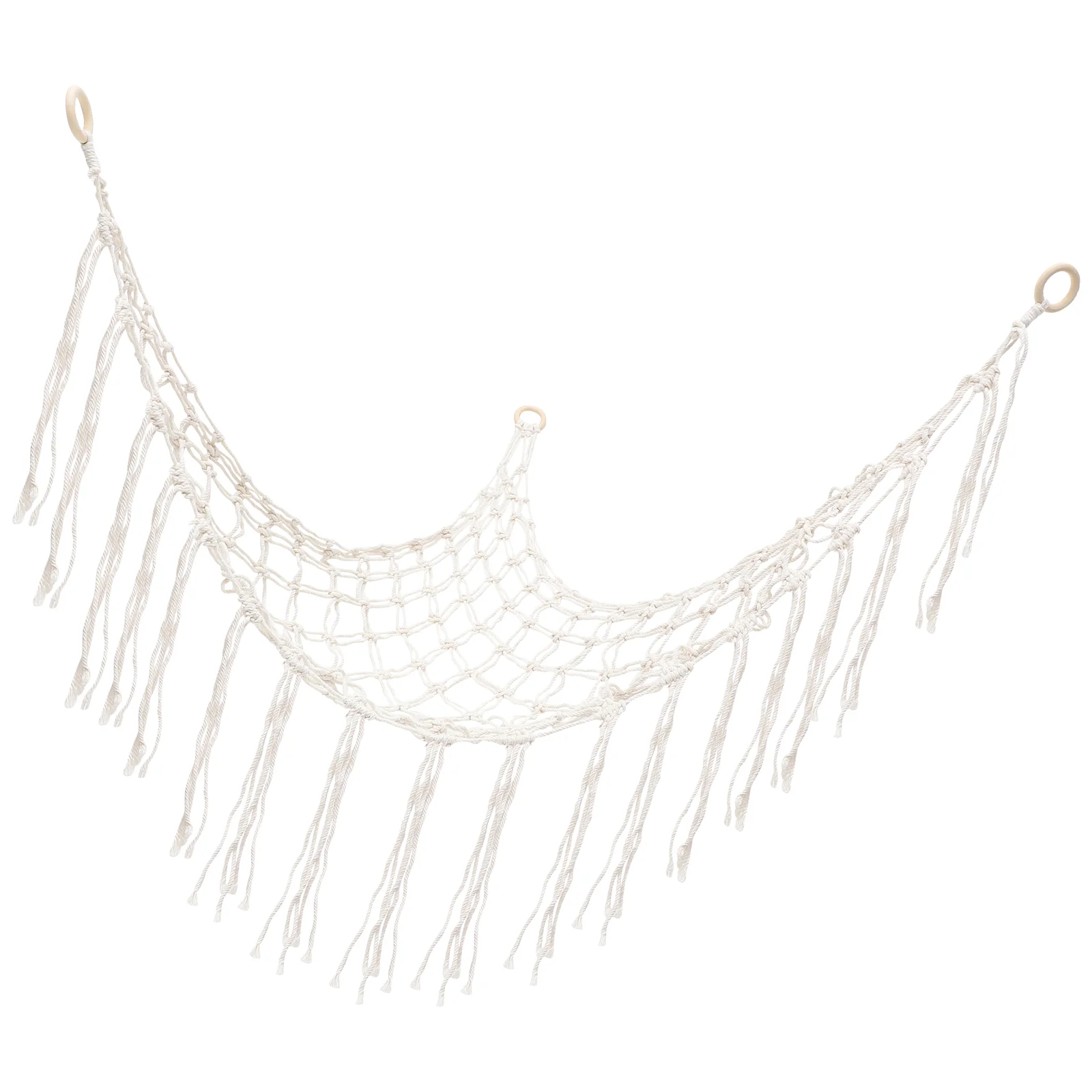 

Stuffed Animal Net Hammock Hanging Macrame Hammock Cotton Storage Hammock