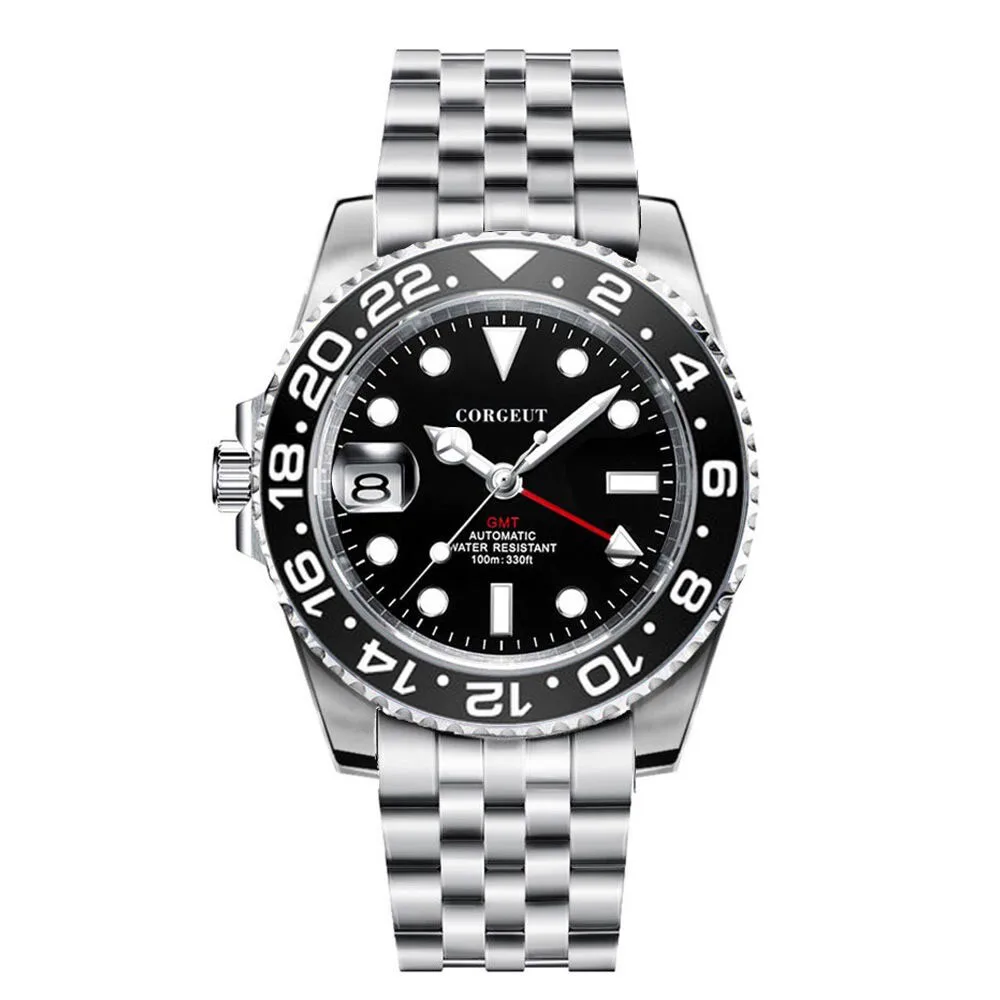 Часы мужские механические из нержавеющей стали 10 бар |