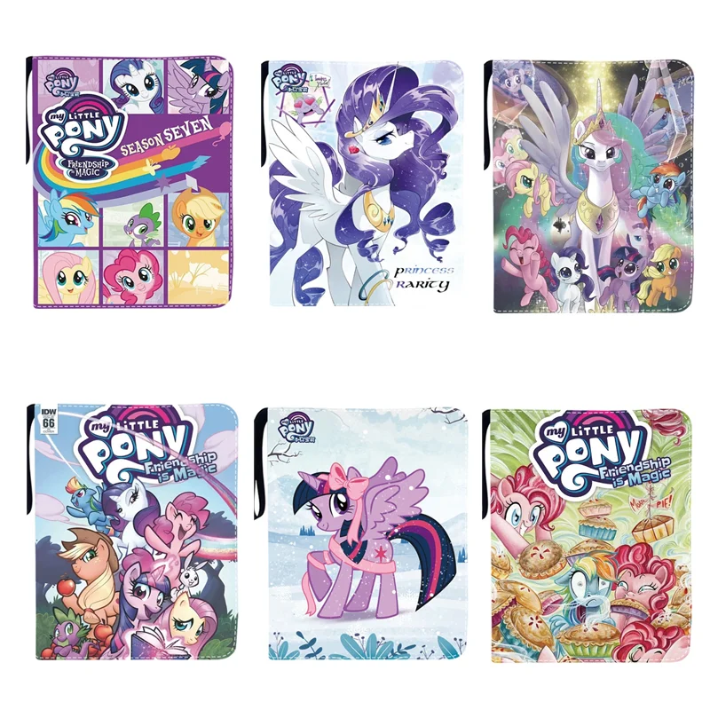 Новинка альбом для карт аниме Мой Маленький Пони 9 карманов книга торговых с 50