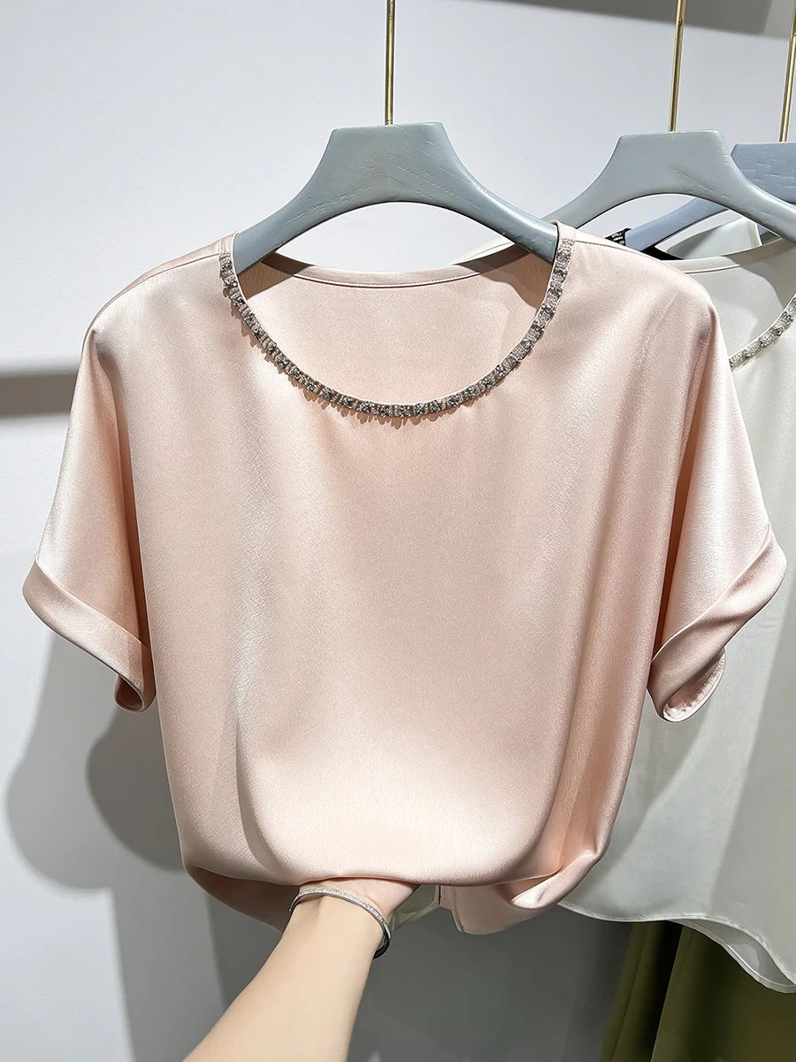 2024 новинка Южная Корея элегантный утягивающий однотонный пуловер с круглым