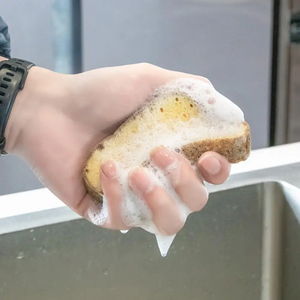

Sponge Brush Toast Bread Shaping Rich Foam Water Absorption Sponge Dish Sponge Space Saving Cleaning Sponge Kitchen Utensil