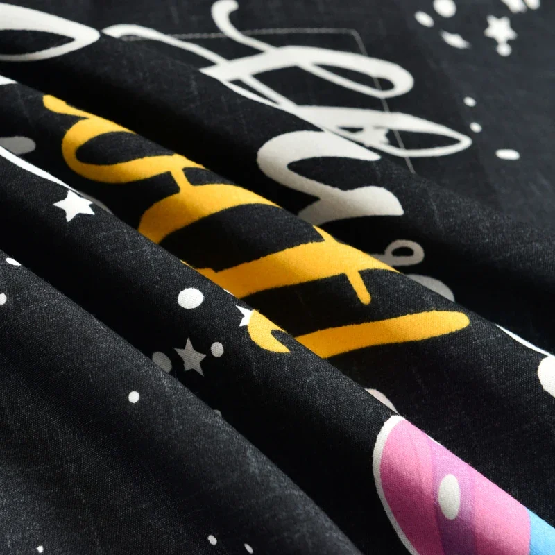 Космический комплект пододеяльников для детей мальчиков и девочек-подростков