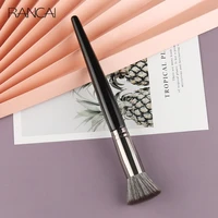 rancai 1pcs make up brush tool loose powder foundation contour brush angled blusher face cosmetics beauty makeup brushes tools