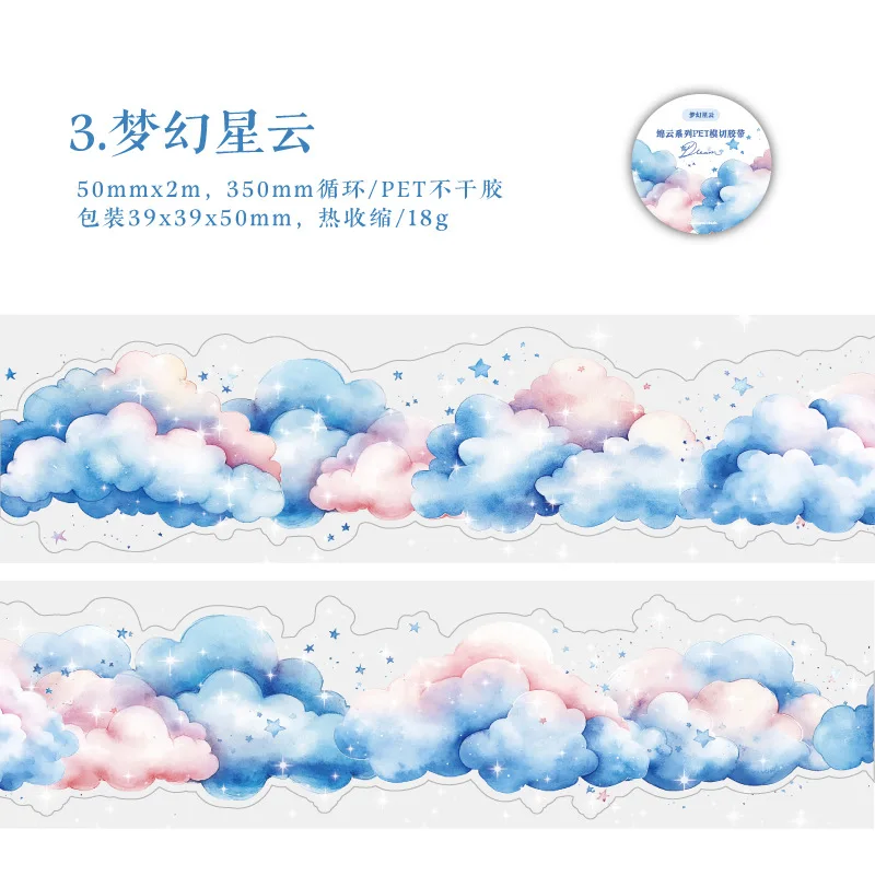 

Декоративные клейкие ленты Muscovitum Washi Alideco