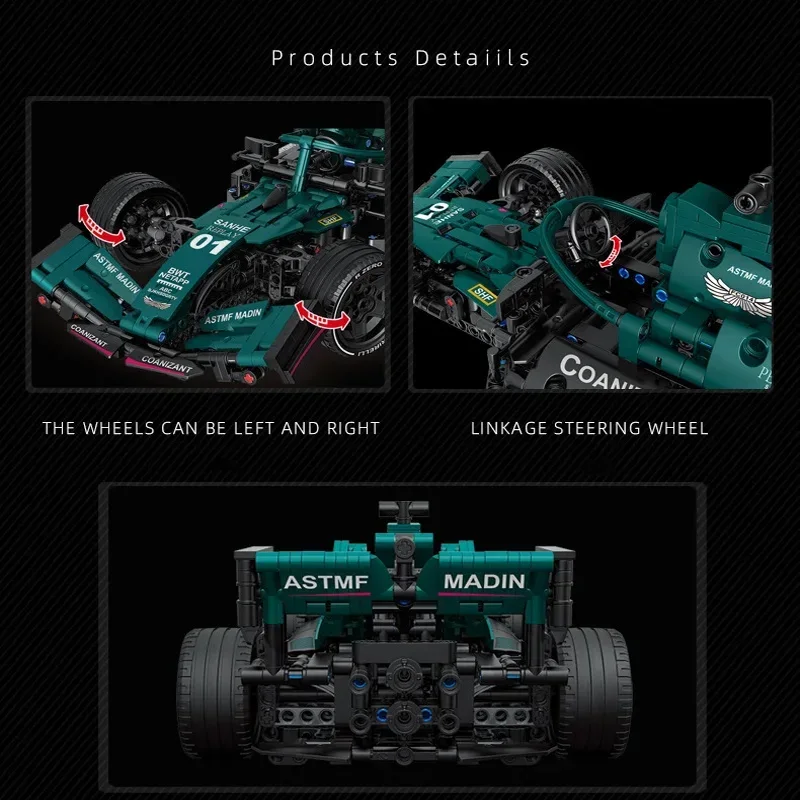 Технический дизайнер F1 42171 1:8 W14 E Performance Модель гоночного автомобиля Строительные