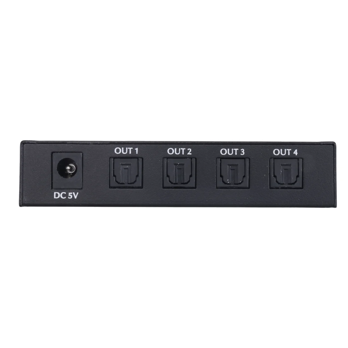 Цифровой оптический аудиоразветвитель 1X4 SPDIF Toslink Оптоволоконный 1 в 4 из