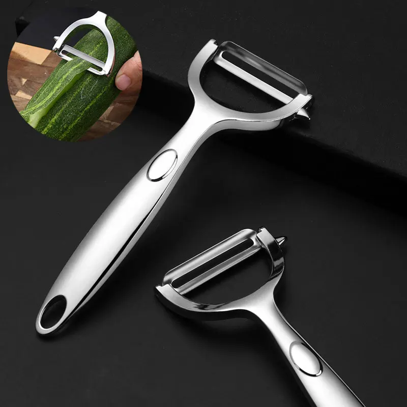 

Stainless Steel Peeler Fruit Vegetable Multifunction Grater Julienne Peeler Slice Melon Potato Carrot Cucumber Home Kitchen Tool