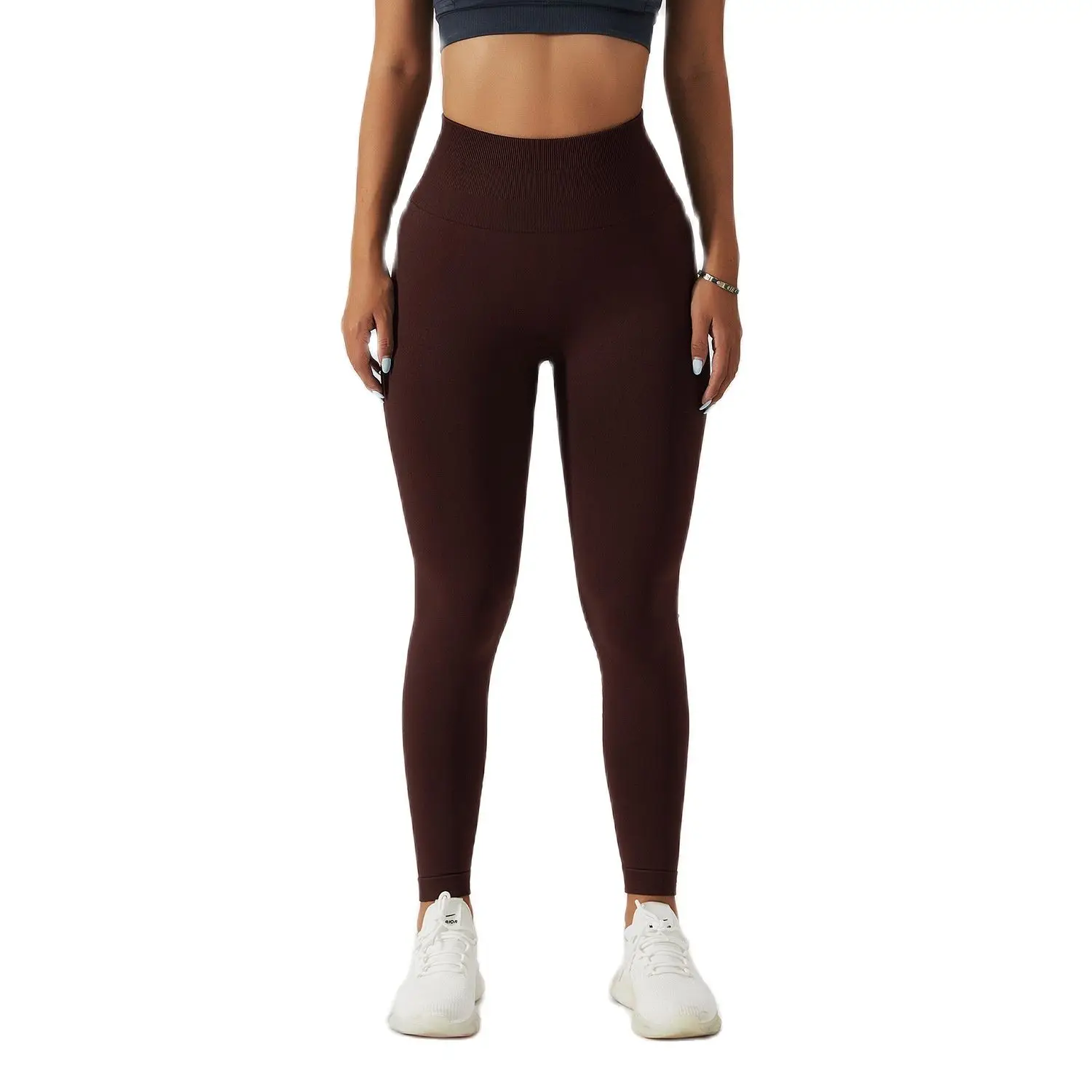 Women Super Stretchy Yoga Pants Sport Shorts High Waisted Workout Soft Women Fitness Yoga Biker Shorts Running Wear