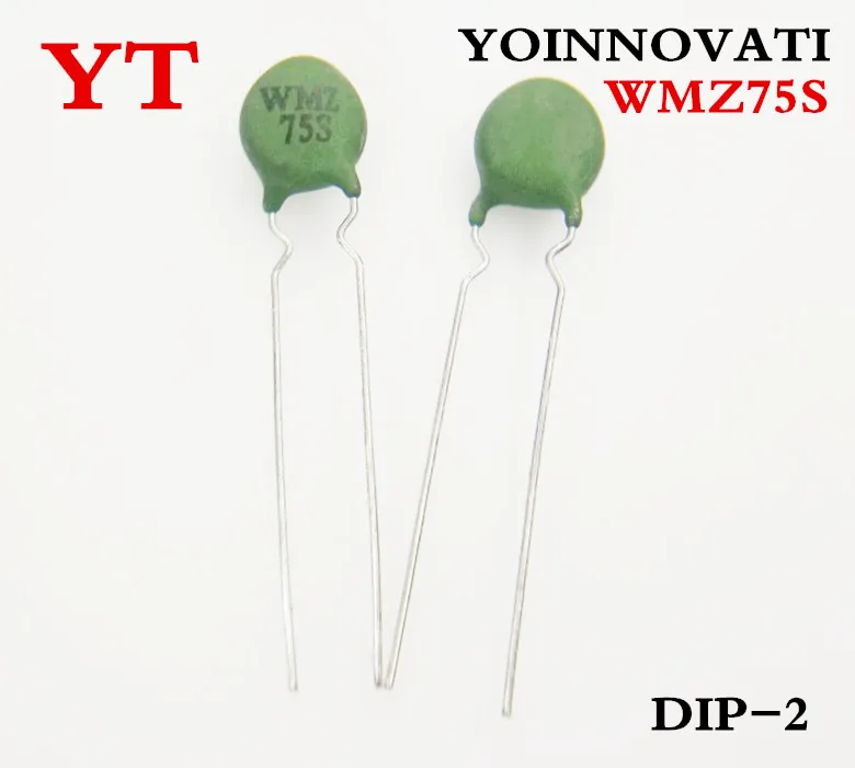 50 шт./лот WMZ75S WMZ75 Z75S WMZ-75S 82 Ом термистор защиты от перегрузки по току.