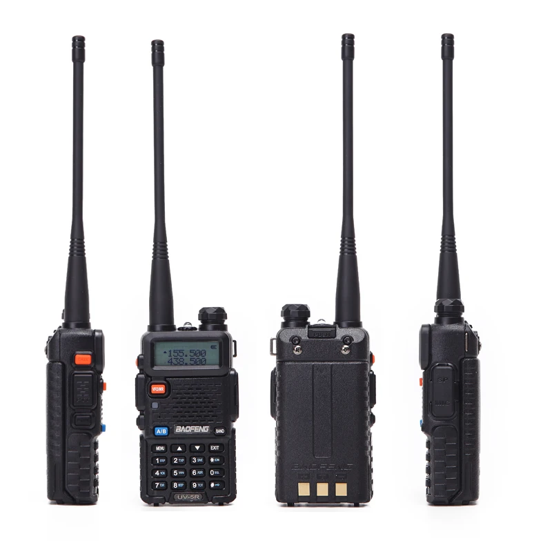 Uv-5r Baofeng Walkie Talkie  Dualband Two Way Radio Vhf/uhf 136-174mhz & 400-520mhz Fm Portable Transceiver With Earpiece enlarge