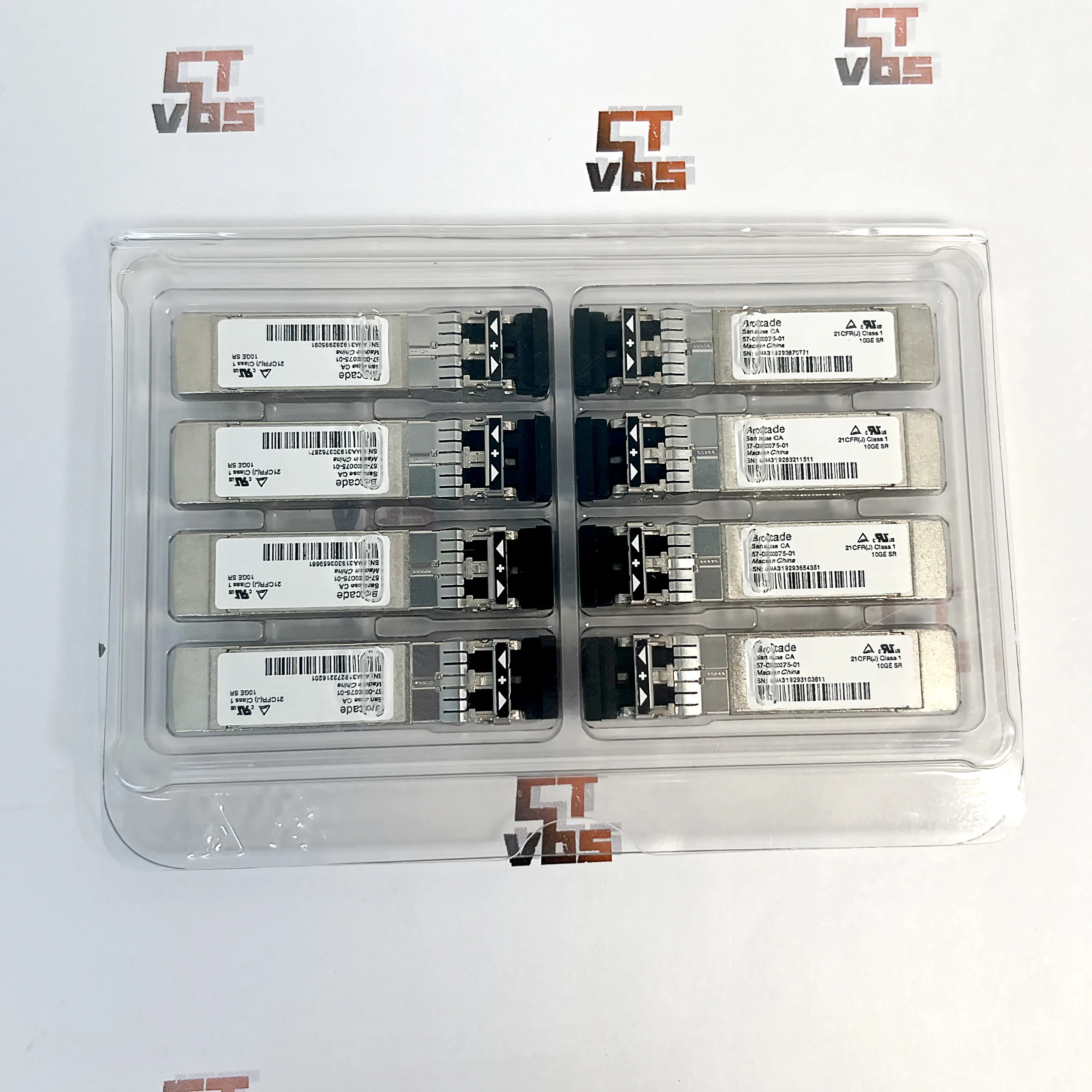 Brocade sfp 10g 57-0000075-01 10g SFP SR 300m 850nm BR-1020 network adapter general switch 10g sfp fiber/10g sr fiber switch sfp