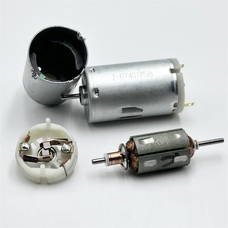 Фото Двигатель NICHIBO RS-395 DC 6V-18V 12000 об/мин 28 мм с угольными щетками №2