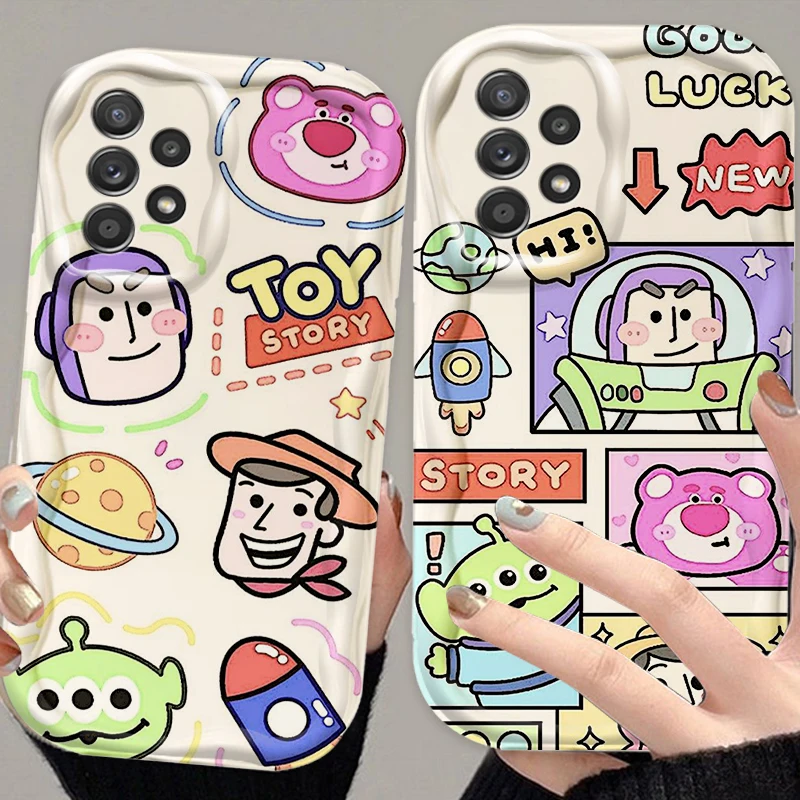 История игрушек мультфильм модный милый для Samsung A55 A54 A53 A52 A35 A34 A33 A32 A25 A24 A23 A22 A21S A15