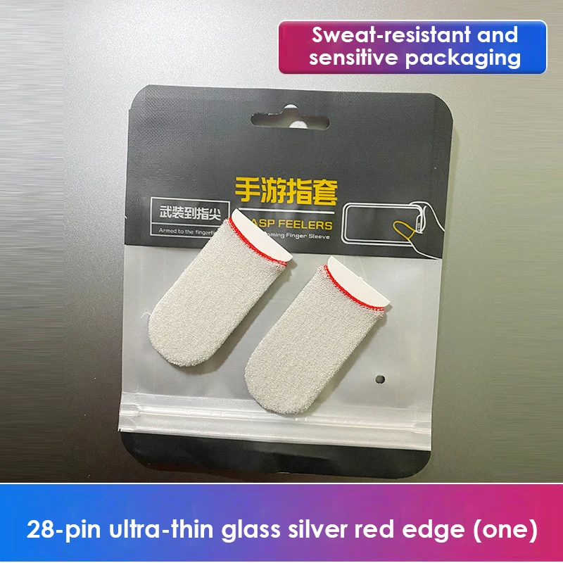 

Non-slip Touch Screen Gloves Sweat-proof Ultra-thin Gaming Fingertip Professional Finger Thumb Sleeve For Gamer Fiber Breathable