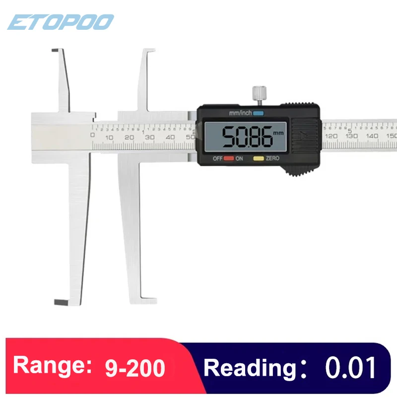 

Штангенциркуль из нержавеющей стали двойной внутренний паз цифровой дисплей штангенциркуль высокоточные измерительные инструменты нестандартные измерительные инструменты